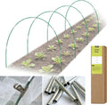 24 PCS Garden Hoops for Raised Beds, Greenhouse Hoops Kit Long Grow Tunnel for Row Cover, Rust-Free Fiberglass Garden