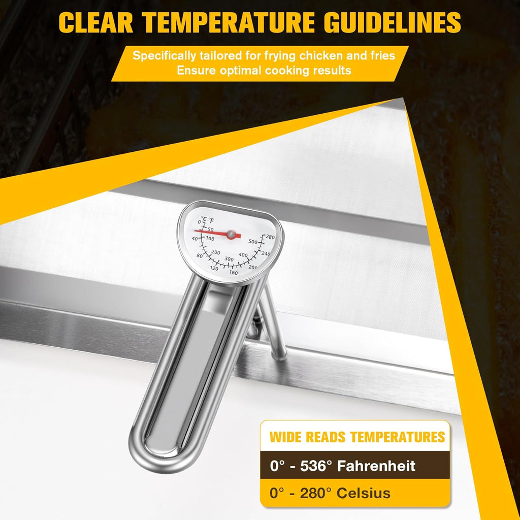 AF45 Commercial Deep Fryer Filter Screen 13.75" x 13.75" with Thermometer