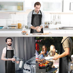 Waterproof Rubber Apron Adjustable Dishwasher Apron