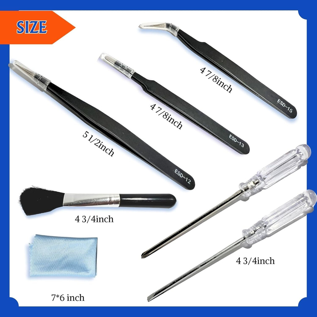 Gundam Model Tool Kit, 28pcs Hobby Building Tool Set, Modeler Basic Tools Craft Set for Cars, Airplanes, Buildings