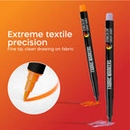 20 Fabric Markers Permanent for Clothes - Fine Point