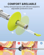 Digital Otoscope Compatible with iPhone & Android, Video Ear Scope Camera