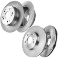 ALLCOMBO 11.1" Front and Rear Brake Rotors Compatible with 2015 Honda Civic
