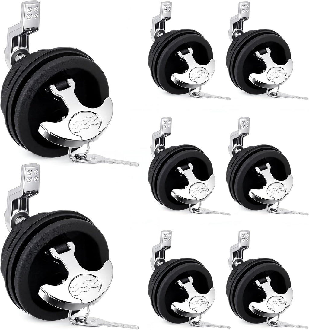 Shimeyao 2.5" T Handle Boat Latch 3" Nylon Cam