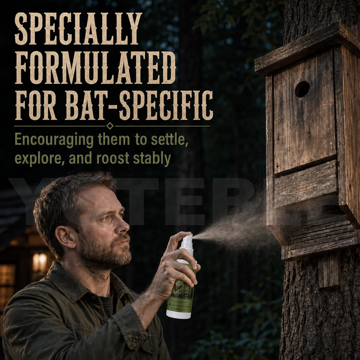 Bat Attractant Spray for Bat House, Simulated Smell, 100ml