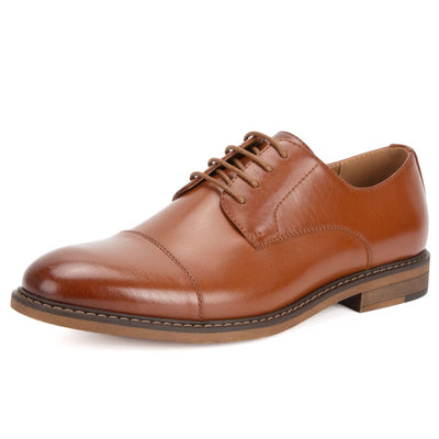 Men's Dress Shoes Casual Oxford Shoes Business Formal Shoes DS18 Brown1 14
