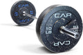 Olympic Weight Set with 7ft Barbell & Bumper Plates | 160-370 lbs | Multiple Options