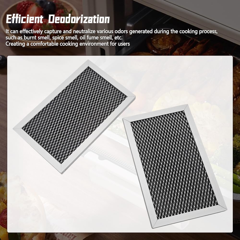 JVM6175SK6SS Microwave Charcoal Filter Kit Fit for GE Microwave Oven