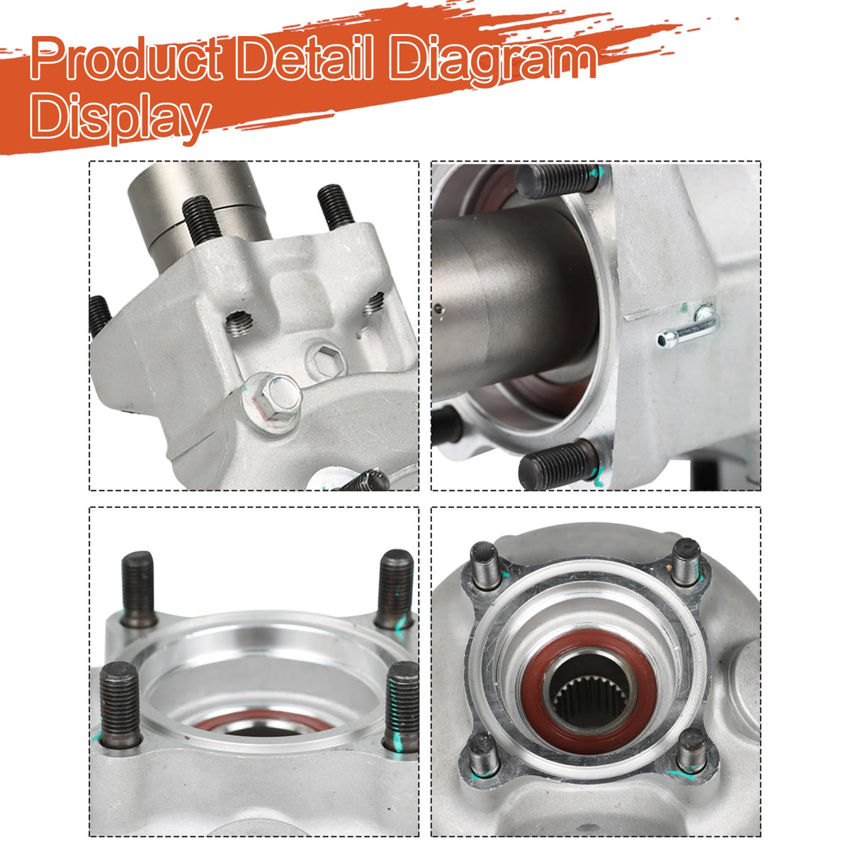 labwork Rear Final Gear Differential Replacement for Honda Foreman 400 450