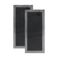 For Compatible With GE JX81H Microwave Charcoal Carbon Replacement Filters (2 Pack)