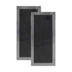 For Compatible With GE JX81H Microwave Charcoal Carbon Replacement Filters (2 Pack)