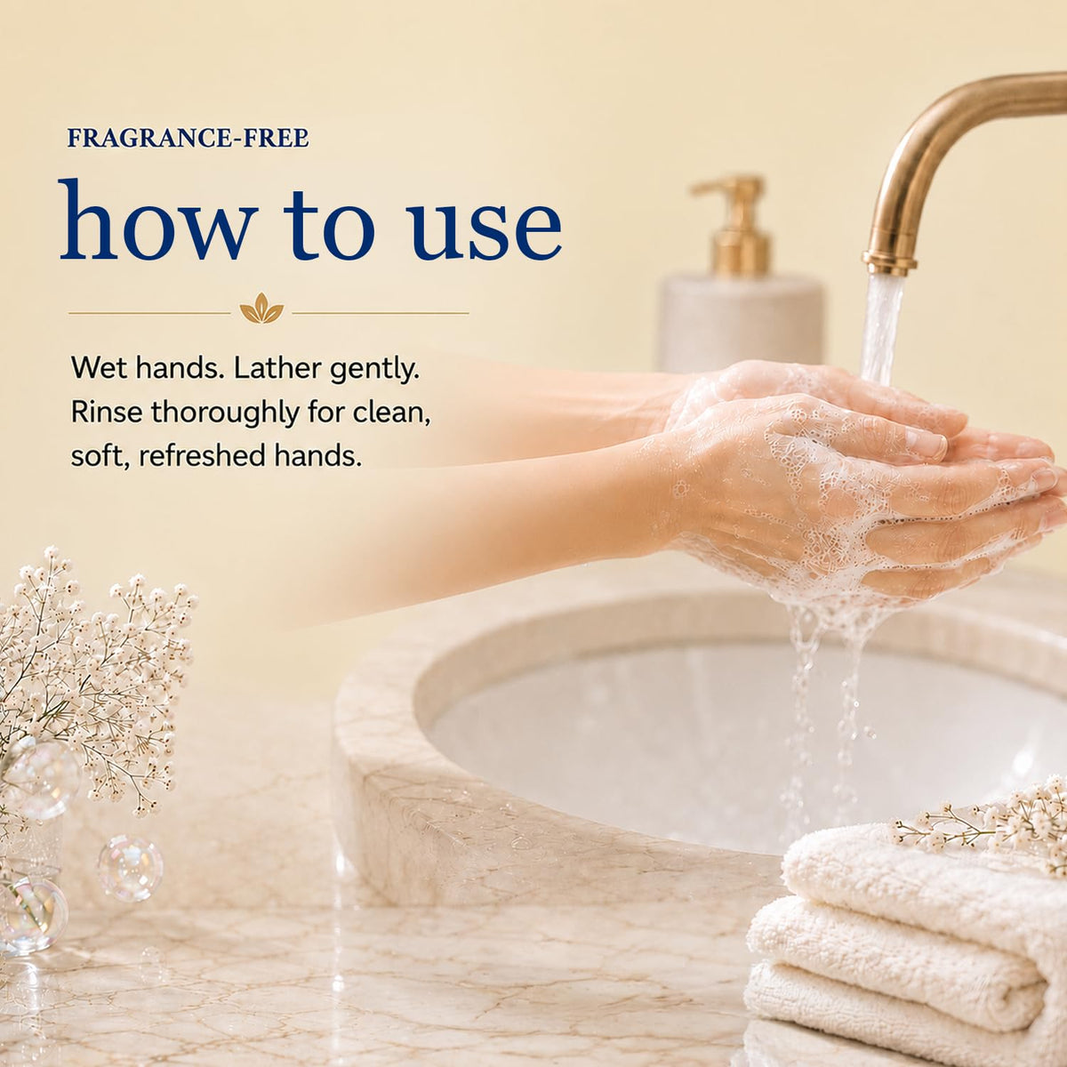 Botanicals Hand Soap, 128oz, Fragrance Free