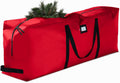 600D Oxford Fabric Large Christmas Tree Storage Bag - Fits 9 Ft Artificial Trees - Tear Proof Waterproof Christmas