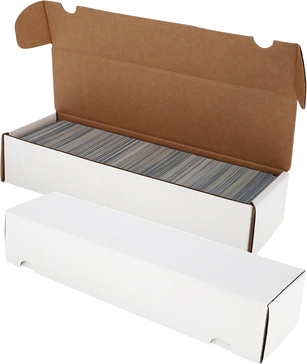 800ct Trading Card Storage Boxes - 2 Pack | Organizer for Sports Cards, MTG, Pokemon, and Card Games