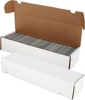 800ct Trading Card Storage Boxes - 2 Pack | Organizer for Sports Cards, MTG, Pokemon, and Card Games