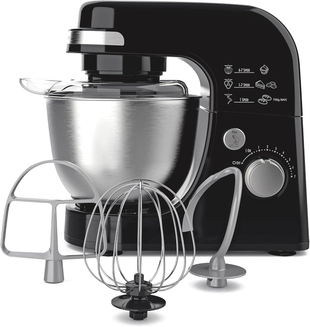 4 Quart Electric Stand Mixer With 7 Speeds