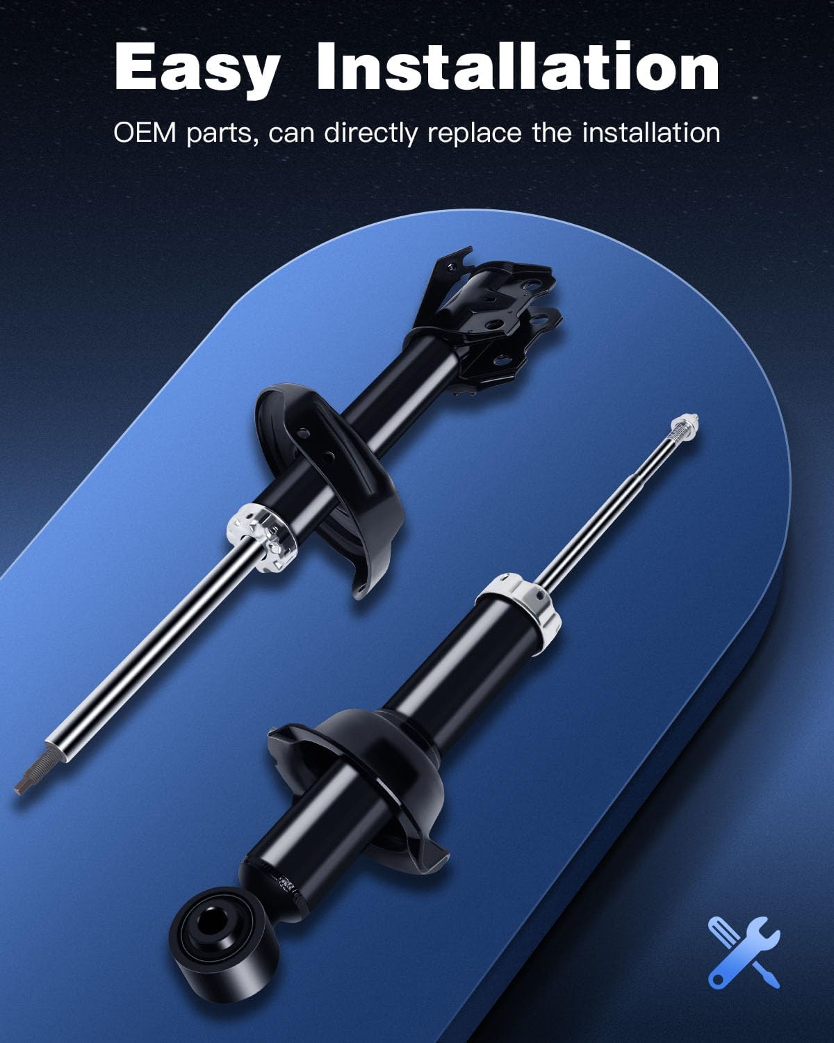 ECCPP shock absorbers shock Struts for 2007-2011 for Honda CR-V