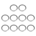 X AUTOHAUX 10pcs M14 Oil Drain Plug Gasket for Mitsubishi Lancer