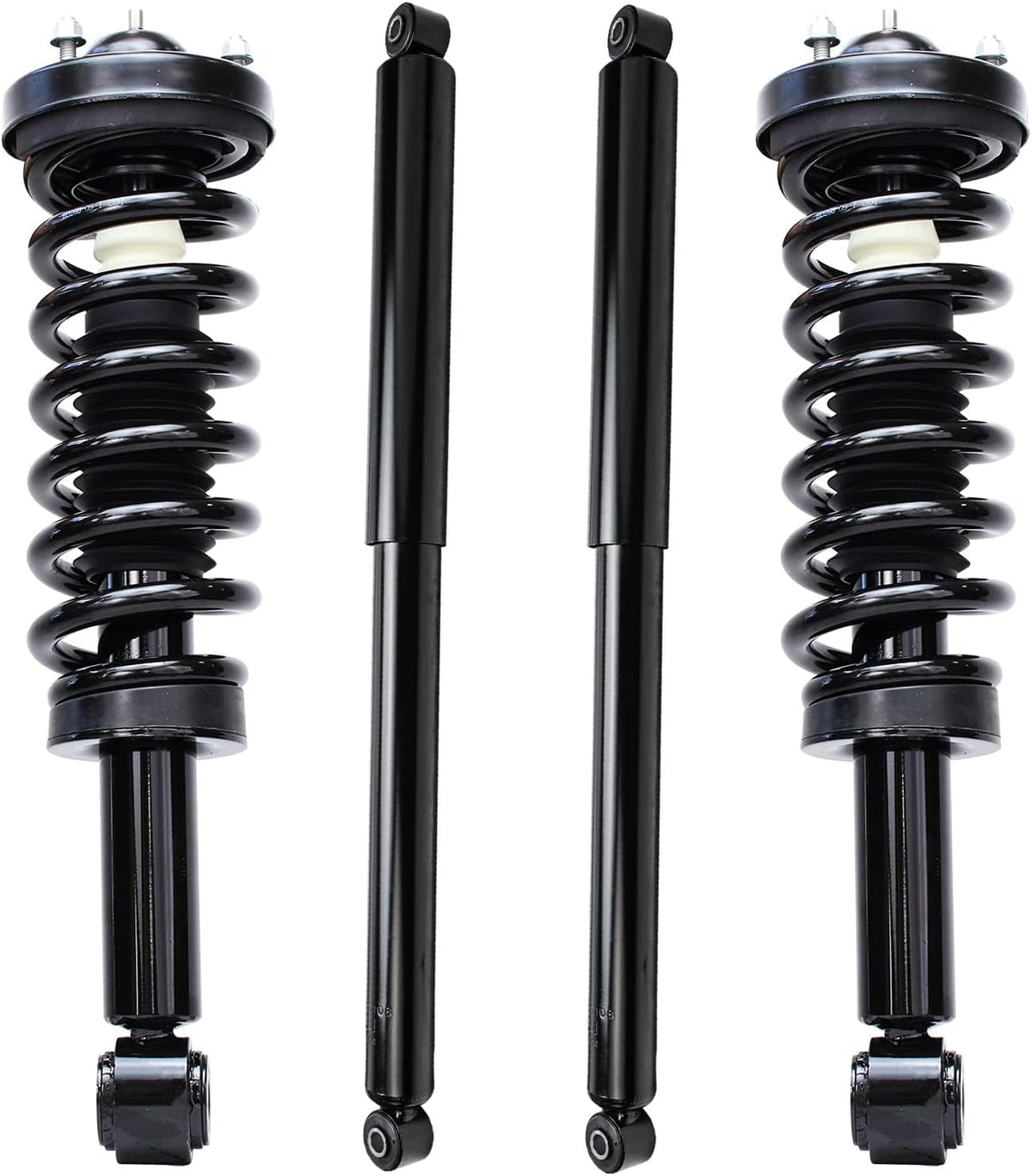 Detroit Axle - 4WD Front Struts Rear Shocks Kit for 2009-2013 Ford F-150