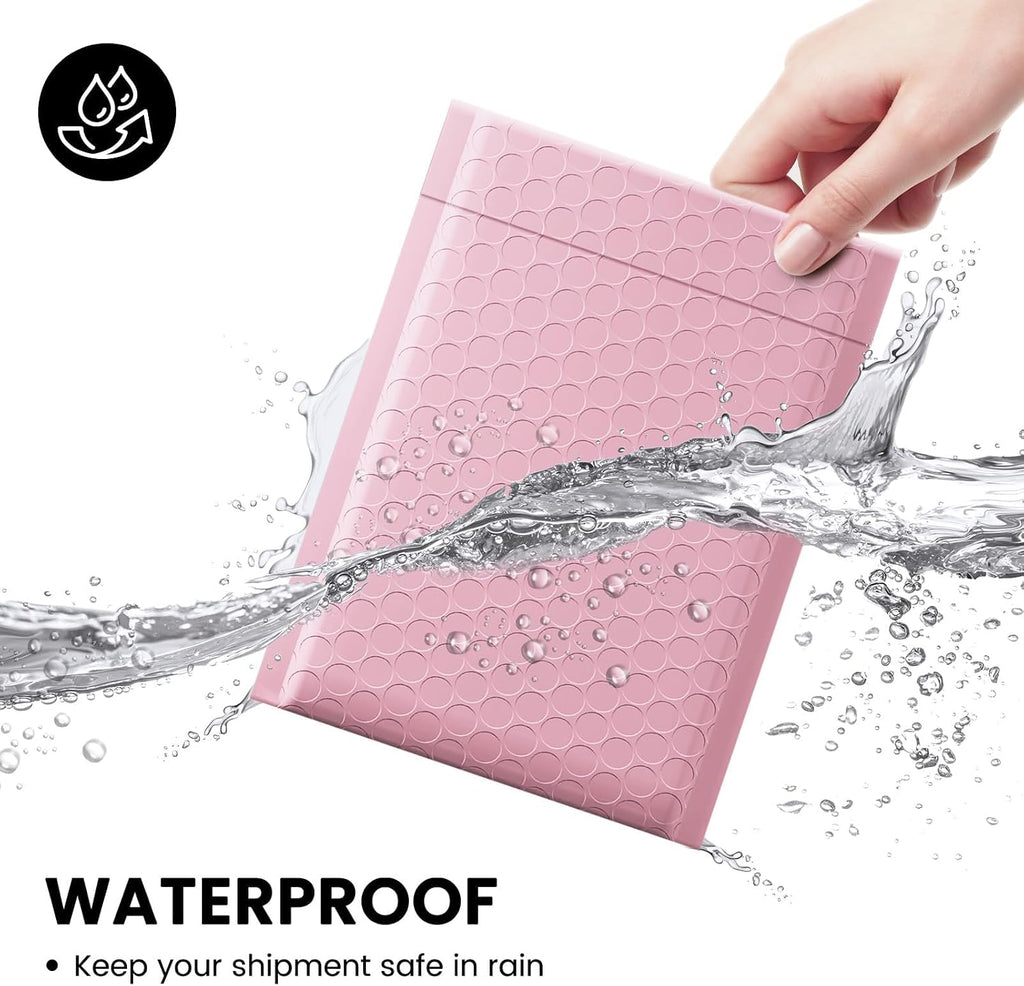 Bubble Mailers 6x10 Inch 500 Pack Padded Envelopes Usable Size 6x9"