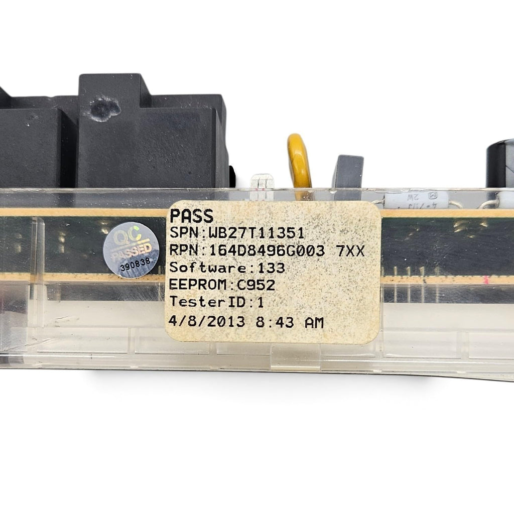 OEM White Range Control Board 164D8496G003