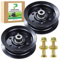 2 Pack 132-9420 Flat Idler Pulley for Toro 50" 42” SS5000 Deck