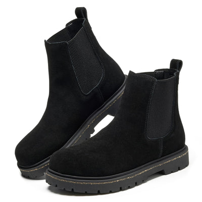 100% Genuine Leather Chelsea Boots Women - Womens Boots