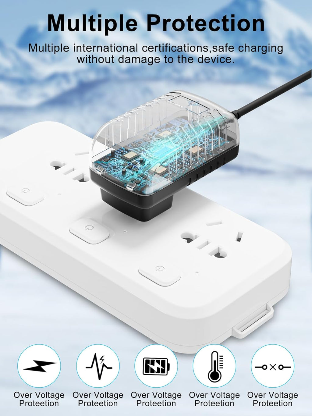 Power Charger Adapter Compatible with EXTECH FLIR i3 i5 i7 Thermal Imaging Infrared Camera