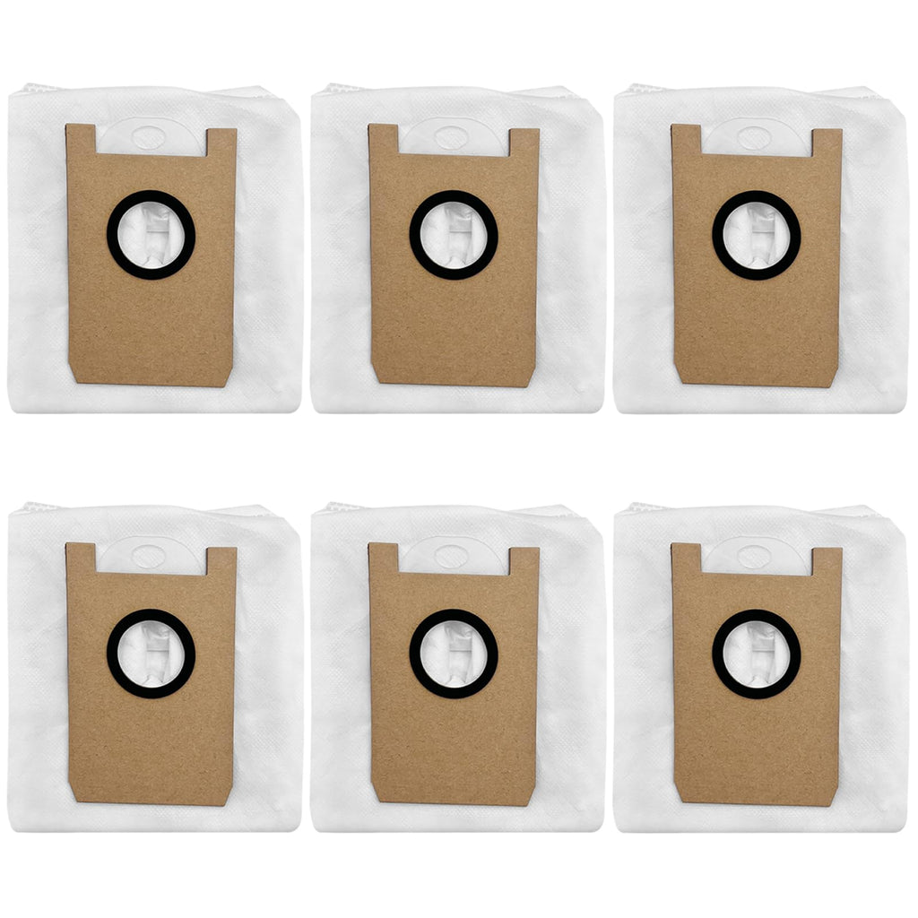 6 Pack Dust Bags Compatible with T20+ T25+ T30+ Robot Vacuum Cleaner