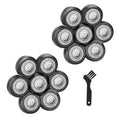 2 PC 7 Men's Electric Shaver Replacement Heads + 1 Cleaning Brush