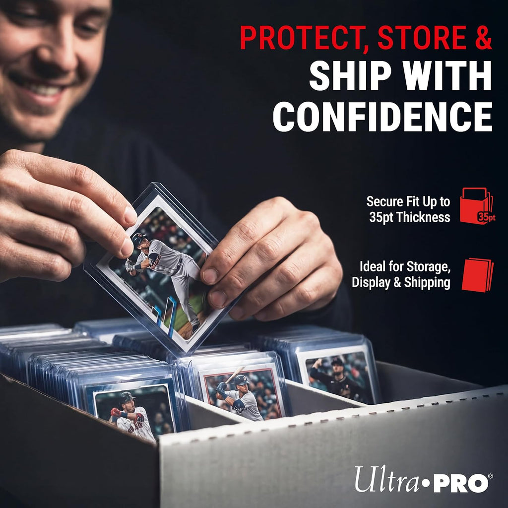 3" x 4" Clear Regular Toploaders & Card Sleeves Bundle, 200 Pack | Durable Rigid Plastic Protection for Valuable