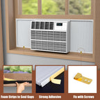 BJADE'S Window Air Conditioner Side Panels with Adjustable Frame Size Suitable for Different Window AC Unit