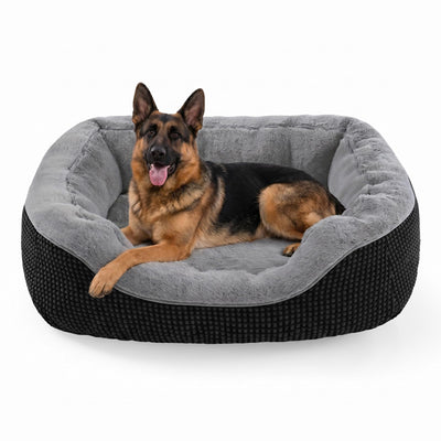 XL Dog Beds Large Sized Dog, Washable Orthopedic Warming Soft Sleeping Durable with Anti-Slip Bottom