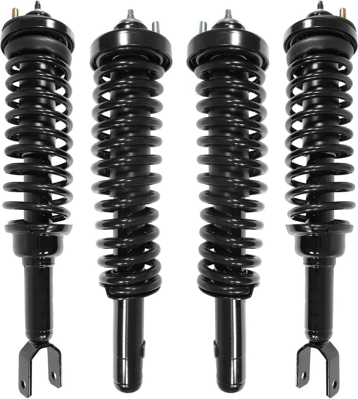 Front & Rear Quick Complete Struts & Coil Spring Assemblies Replacement for 1996-2000 Honda Civic (Set of 4)