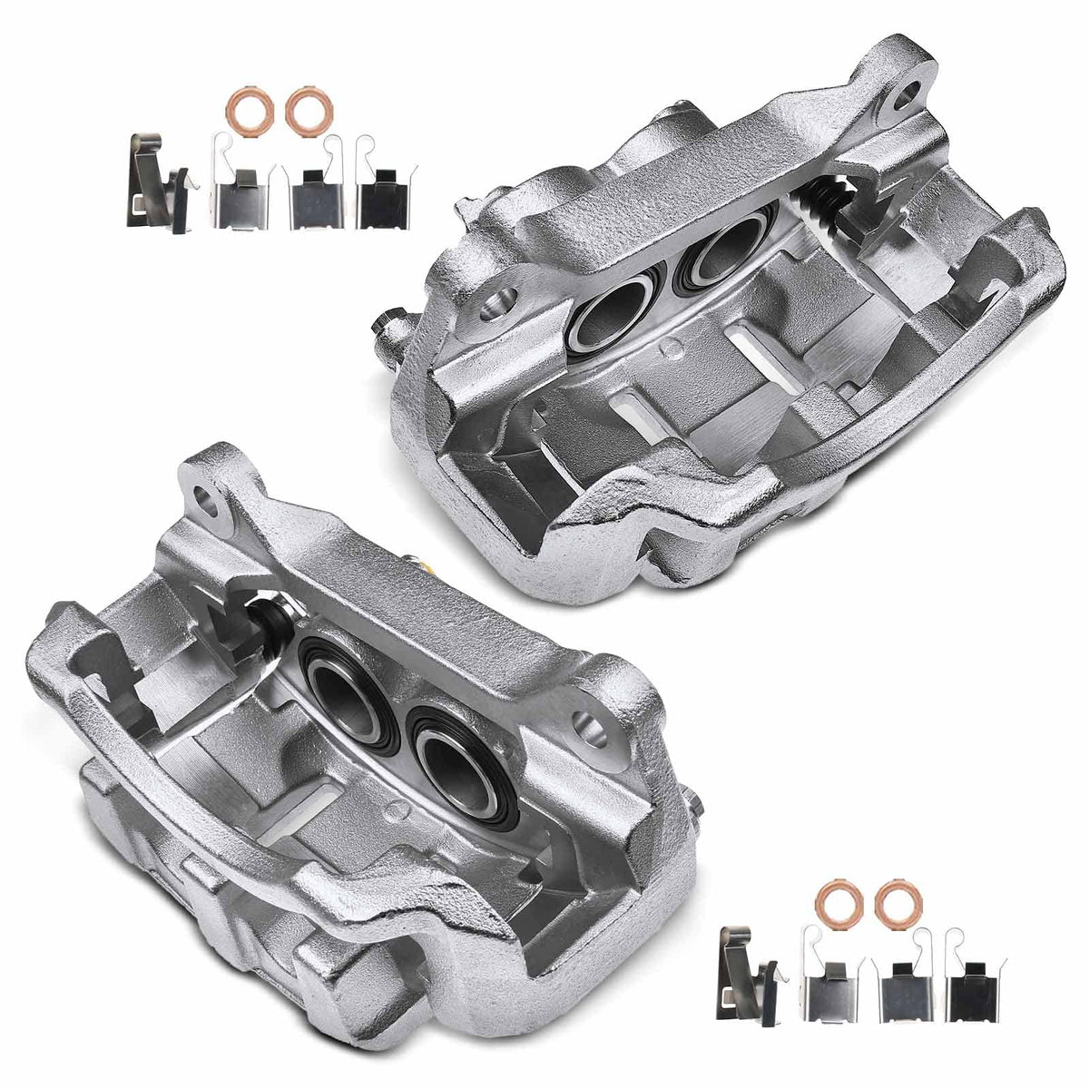 A-Premium Brake Caliper with Bracket Compatible with Chevy, GMC & Isuzu