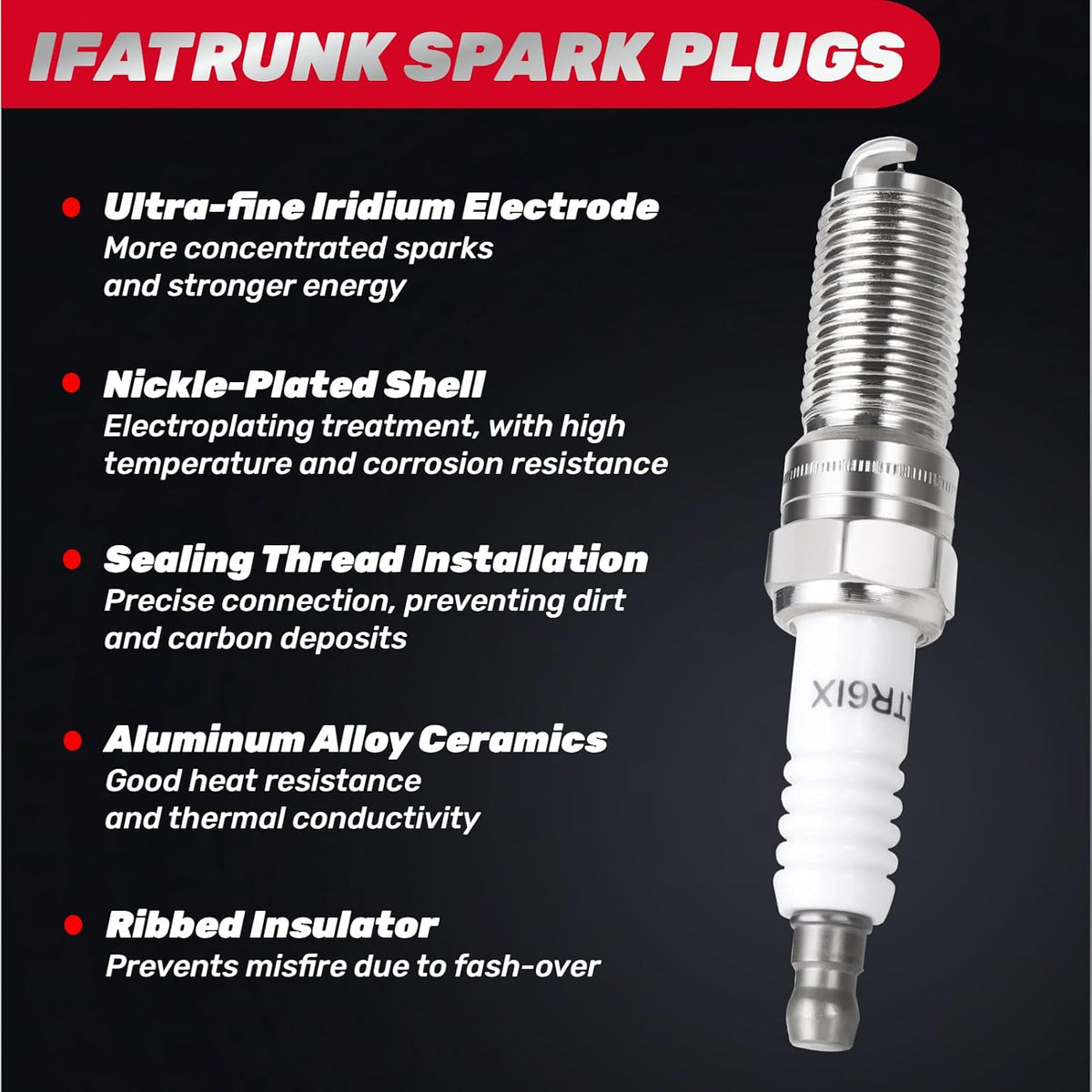 NGK 94374 Spark Plug for Ford F-150, Lincoln