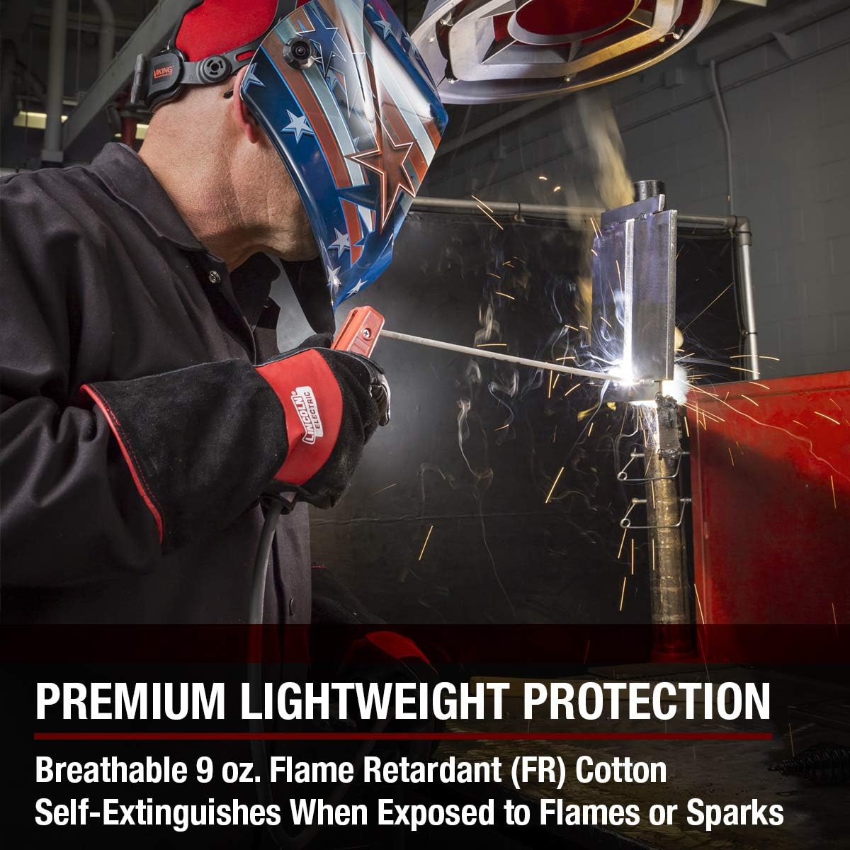 Premium Flame Resistant (FR) Cotton Welding Jacket | Breathable | K2985