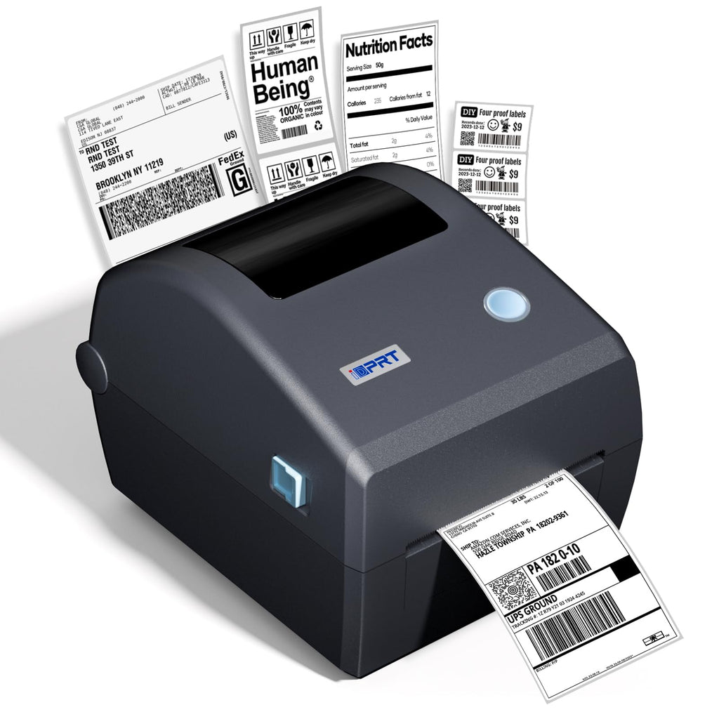 iD880 Industrial Thermal Label Printer - 4x6 Shipping Printer USB