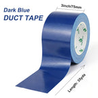 Dark Blue Heavy Duty Duct Tape, 3 Inch x 35 Yards