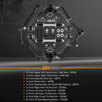 14 Pcs 2WD Front Upper Control Arm Kit for Ford F-150