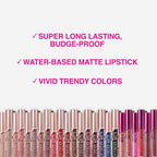 Forever Matte Liquid Lipstick 5 Pack - RFML02&05&07&12&19