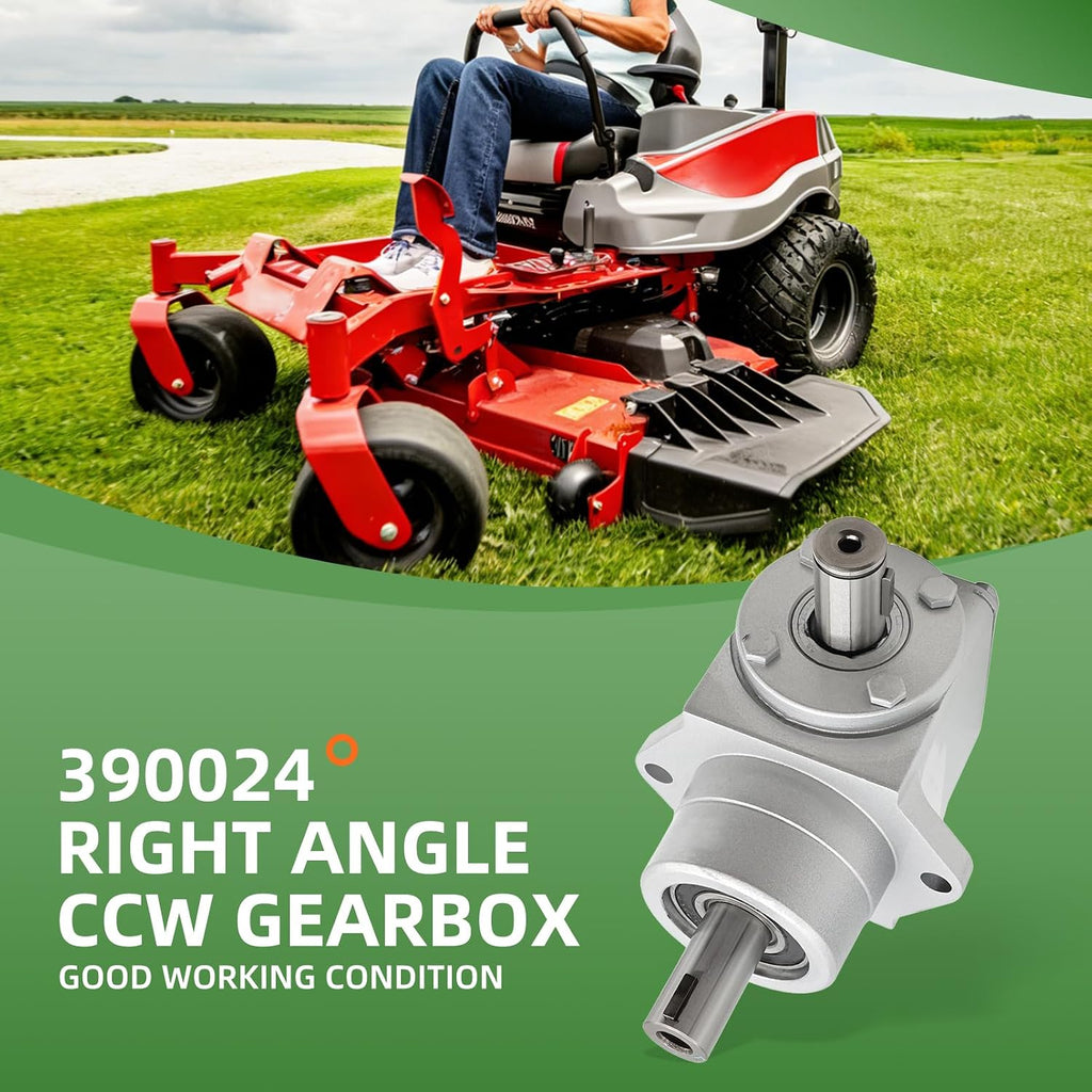 Right Angle CCW Gearbox Compatible with 52 Inch Mount Mower