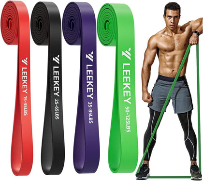 Pull Up Assistance Bands,Muit Levels Resistance Bands for Senior/Adults,Exercise Bands with Door Anchor, Strength