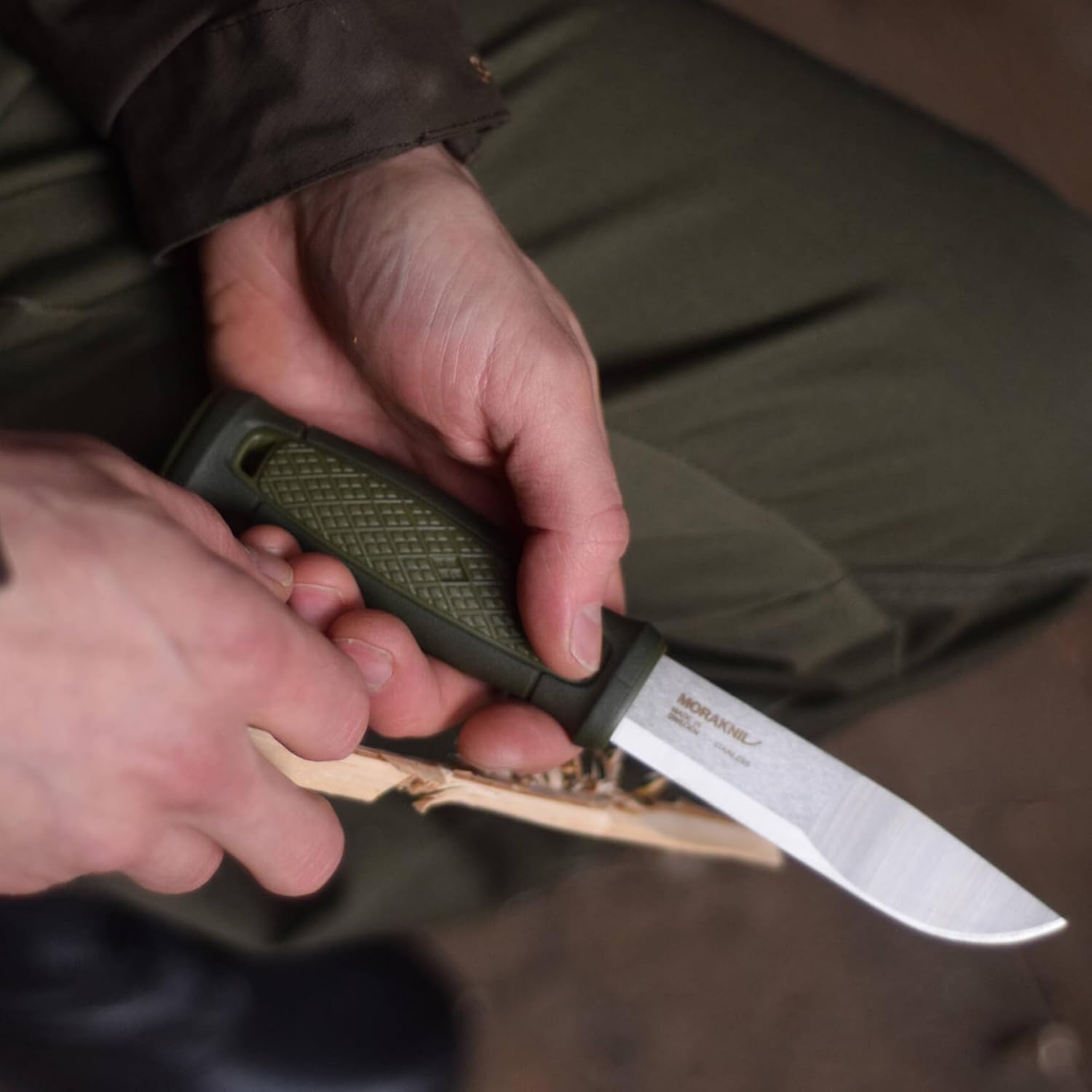 Kansbol Fixed Blade Knife with Sandvik Stainless Steel Blade