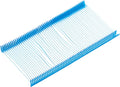 1000pcs Standard Tagging Gun Fasteners 50mm PP Plastic Sky Blue