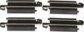 Trains E-Z Track 3" Straight Track 4PK Steel Alloy Rail HO Scale | Snap-Fit E-Z Track, 3” Straight Track (4/card)