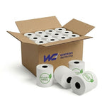 2 5/16" x 400' Thermal Paper Rolls for Gas Pumps, 12 Rolls Phenol-Free