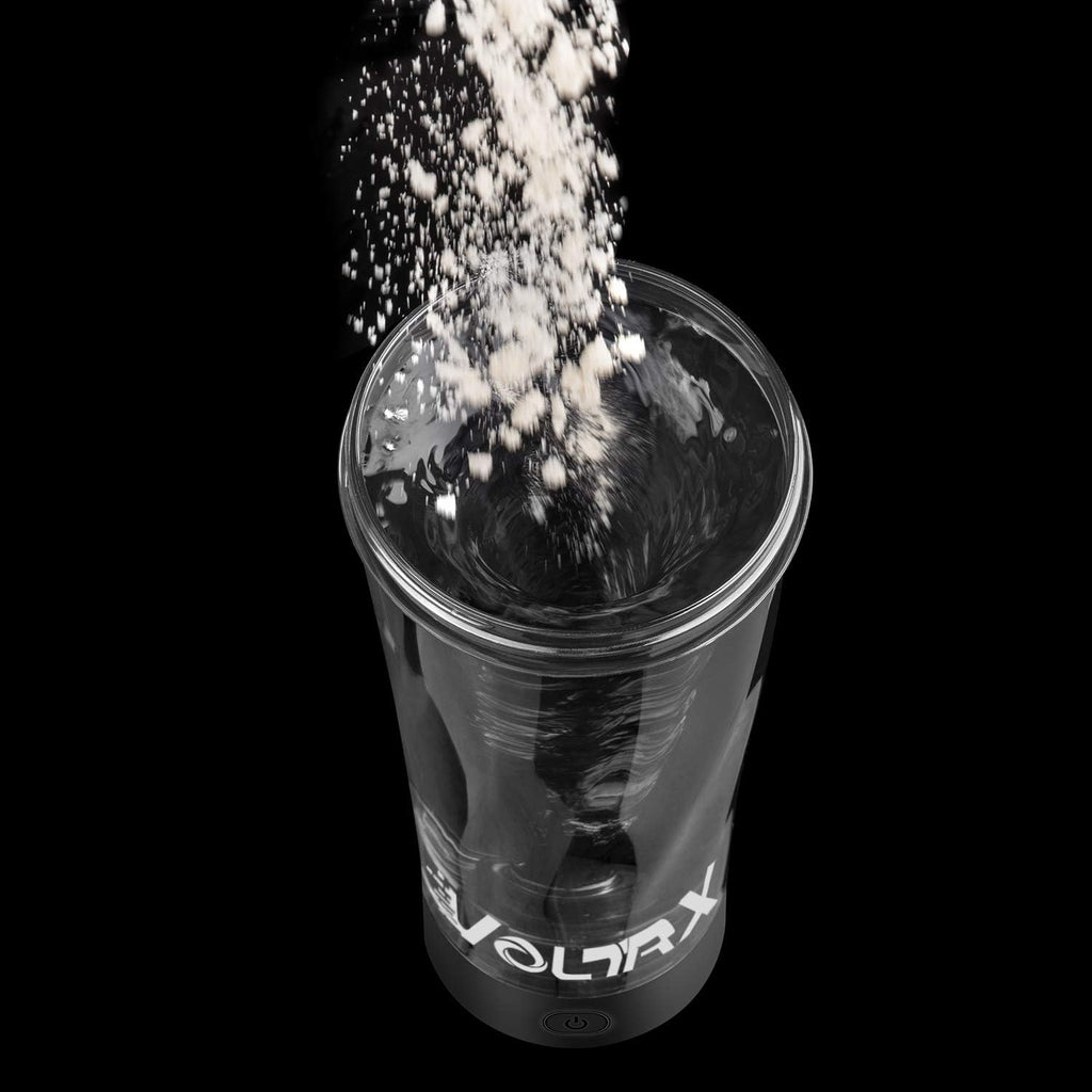 Premium Electric Protein Shaker Bottle, Made with Tritan - BPA Free - 24 oz Vortex Portable Mixer Cup/USB