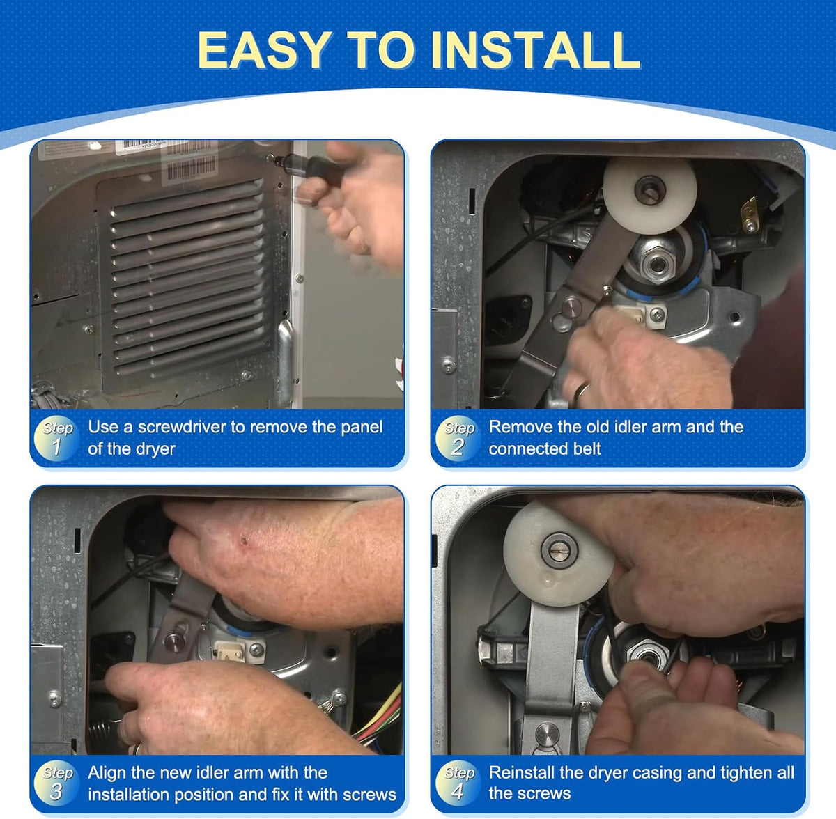 5304507499 131863100 Dryer Idler Pulley Assembly