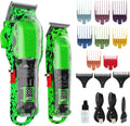 Professional Hair Clippers for Men, Cordless Barber kit for Hair Cutting & Grooming, Hair Clippers and Trimmer Set